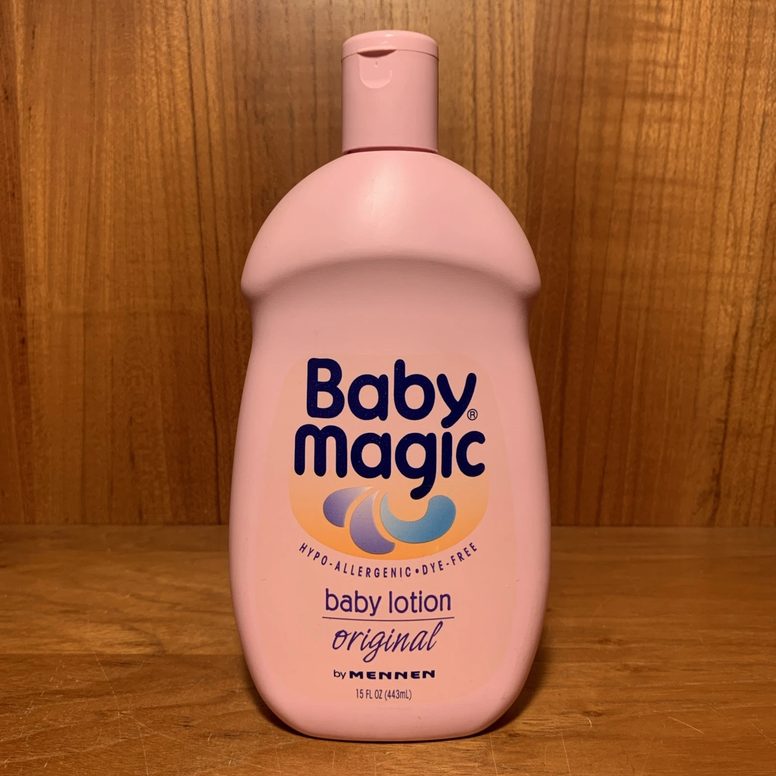 Vintage Baby Magic Lotion 15oz Bottle Mennon Colgate Palmolive Almost Full
Opens in a new window or