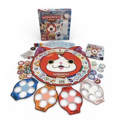 Hasbro Monopoly Junior Yo-Kai Watch, Brettspiel für Kinder, Ab 5 Jahren