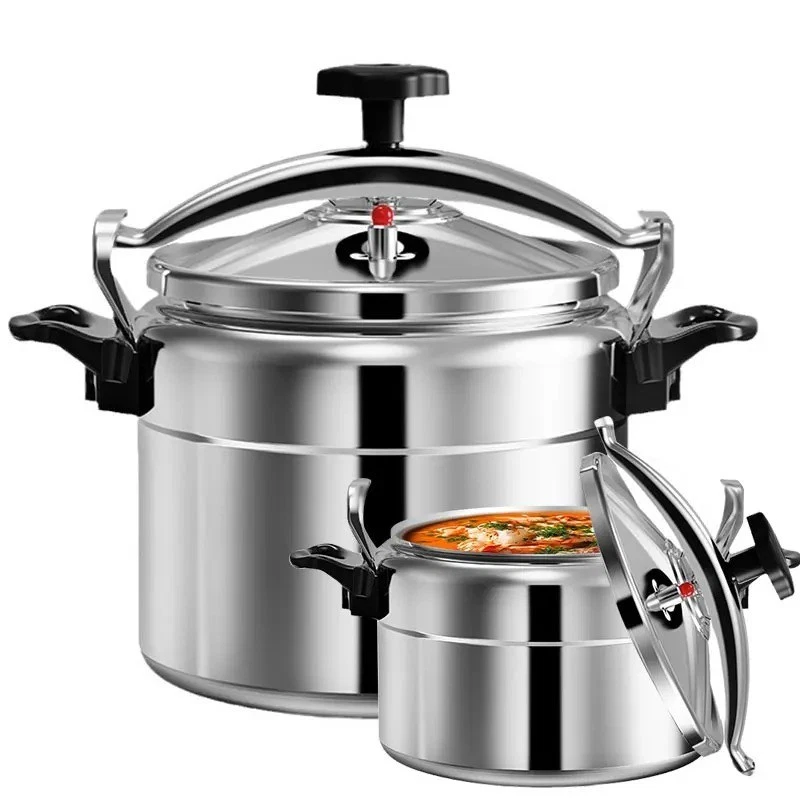 3L/5L/7L Aluminum Pressure Cooker – Heavy-Duty Gas Stove Cooking Pot Safe