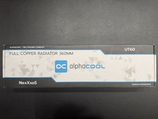Alphacool NexXxoS UT60 Full Copper 360mm PC Water Cooling Radiator 60mm Thick
