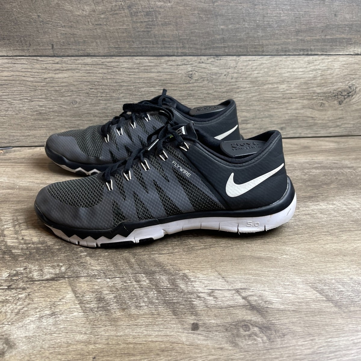 Nike Free Trainer 5.0 V6 719922-010 Mens 11.5 Running Shoes Black