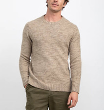 Rails Orrin Crewneck Sweater Toasted Barley Men  s Size Large
