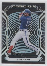 2021 Panini Chronicles Obsidian Electric Etch Carolina Blue Joey Gallo #33 09p1