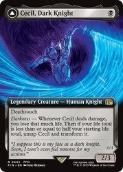 Cecil, Dark Knight (Extended Art) #445 - Universes Beyond: Final Fantasy