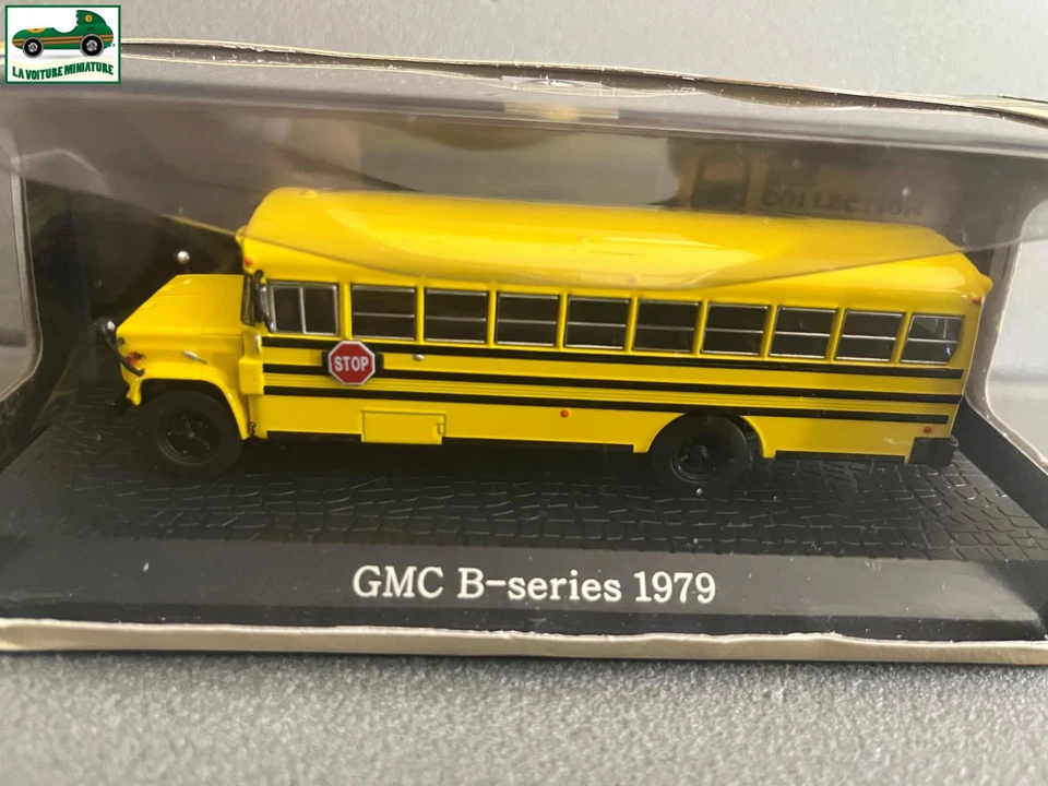 Voiture miniature GMC B-Series 1979 Autobus Autocar Bus Collection Atlas 1/72 - Photo 2/4