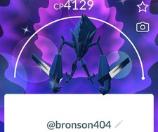 Pokemon G0  Shiny Necrozma Level 50  3move  1M SD TR  ADE