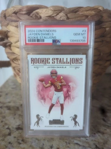 2024 Panini Contenders - Rookie Stallions Jayden Daniels #3 (RC)