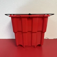 Rubbermaid 2073398 WaveBrake 4.5 Gal. Red Plastic Dirty Water Bucket New
