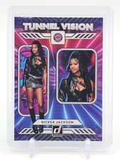 RICKEA JACKSON 2025 DONRUSS WNBA BASKETBALL TUNNEL VISION #12 SPARKS Q5722