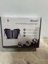 CINCOM Leg Massager for Circulation Air Compression Calf Wraps w/2 Modes CM-010A