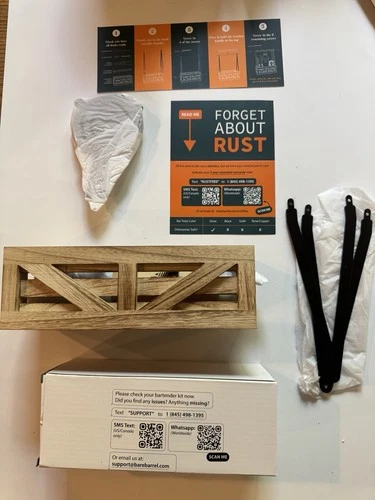 Bare Barrel Bartender Kit Cocktail Shaker - Thumbnail 3