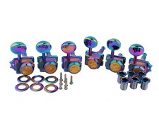 6-in-line Vintage Guitar Lock String Tuners Locking Tuning Key Pegs Machine... 6-in-line Vintage Guitar Lock String Tuners Locking Tuning Key Pegs Machine...