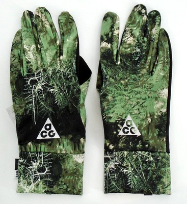 Nike ACG Dri-Fit Lightweight Gloves Adult Large Oil Green/Black/Summit White