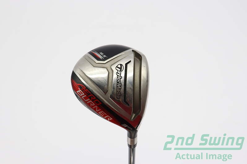 TaylorMade Aeroburner Black 3 Wood 16.5° HL Graphite Regular Right Handed