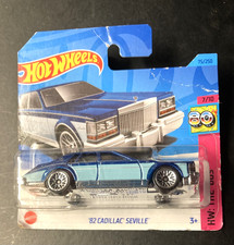 Hot Wheels '82 Cadillac Seville #75/250 - 2023 H W The 80's 7/10 Blue