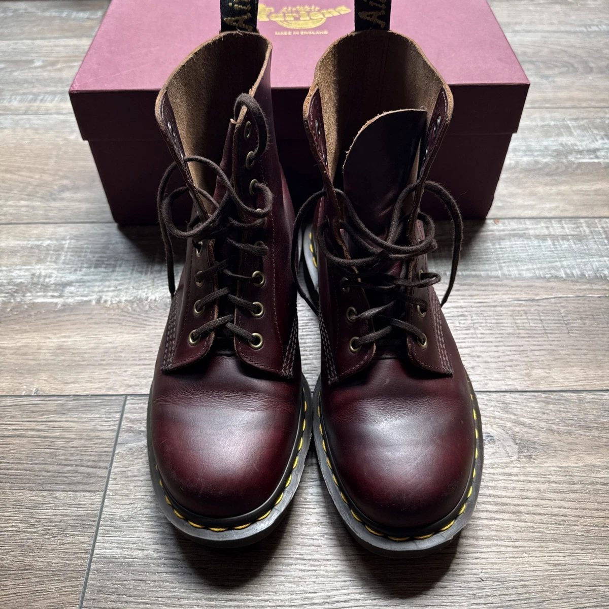 Dr. Martens Lace Up Red Boots for Men for Sale | Shop New & Used