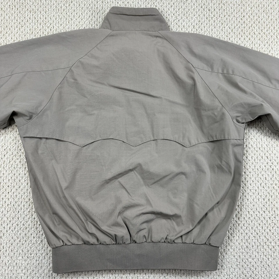 Vtg Field & Stream Harrington Jacket Mens XL Long Khaki Full Zip Plaid Lined - Image 2 of 4