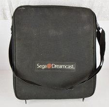 Vintage 1999 Sega DREAMCAST Large Black Game Console Carrying Case Bag w/ Strap