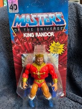 KING RANDOR  Masters of the Universe MOTU Origins Figure SEALED   Protector Case