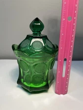 Fostoria Coin Dot Covered Candy