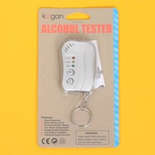 Kogan Alcohol Tester Portable Electronic Breathalyser Keychain Keyring NEW 