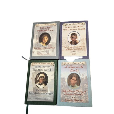 Lot of 4 Dear America-My Name is Historical Novels Scholastic HC Homeschool EUC