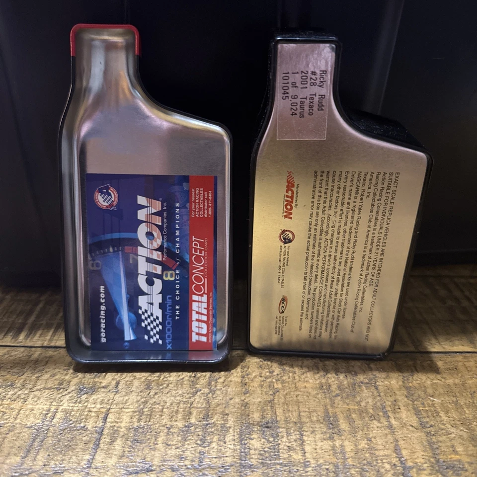 Texaco Havoline #28 Ricky Rudd NASCAR Diecast en Botella de Aceite 10W-30 Promo RYR Foto 2 de 2