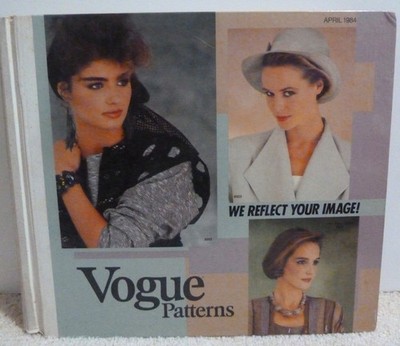 Vogue Patterns Store Counter Catalog, April 1984