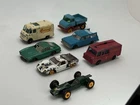 Matchbox Lesney Lot Of 7. Lotus Ford GT Ferrari Landrover Lark Van Unimog AS IS.