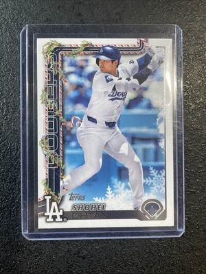 2025 Topps holiday 10! Card lot Sp s/Rookies Ohtani,Kurtz,Wilson,Skubal,Witt Etc