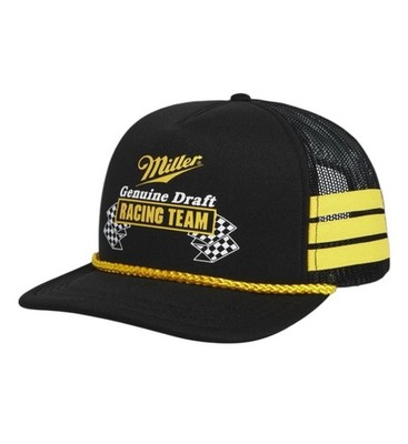 Miller Genuine Draft Racing Team Hat Adjustable Trucker Hat American Needle NWT