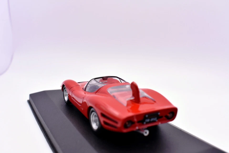 Modellino auto ABARTH OT 1600 scala 1:43 diecast modellismo statico collezione w - Immagine 3 di 4