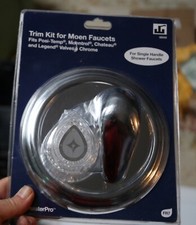 NEW Chrome Tub/Shower Trim Kit For Moen Posi Temp, Chateau, Legend