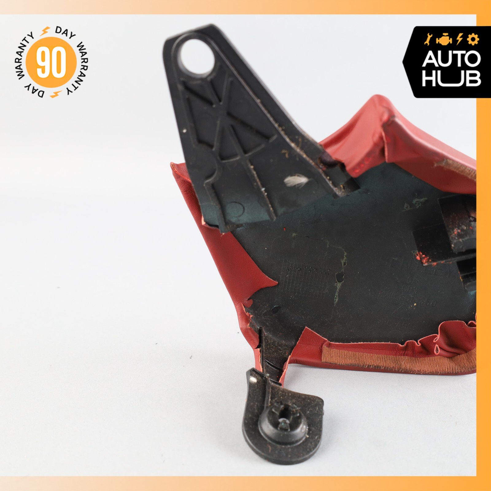 03-10 Bentley Continental GT GTC Front Right Side Seat Cover Trim Red OEM 73k