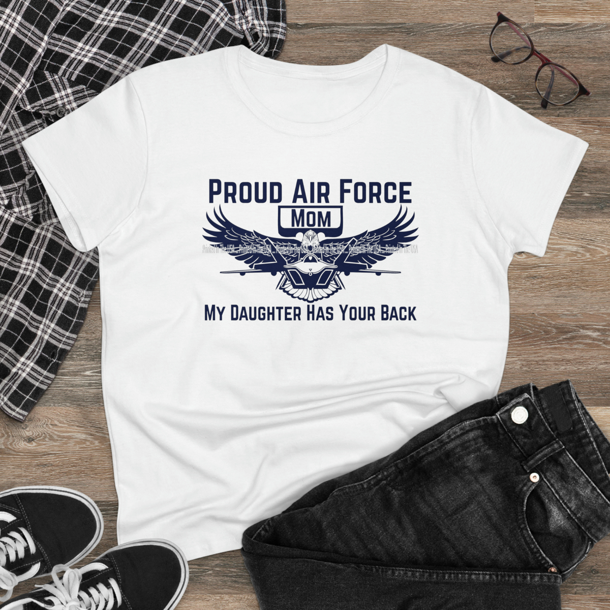 Proud Air Force Mom T Shirt My Daughter Has Your Back Shirt Proud Air Force Mom T Shirt My Daughter Has Your Back Shirt