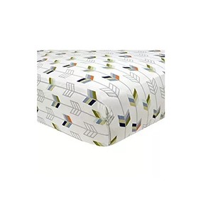 Just Born Adventure Collection Arrows Fitted Crib Sheet Baby Shower