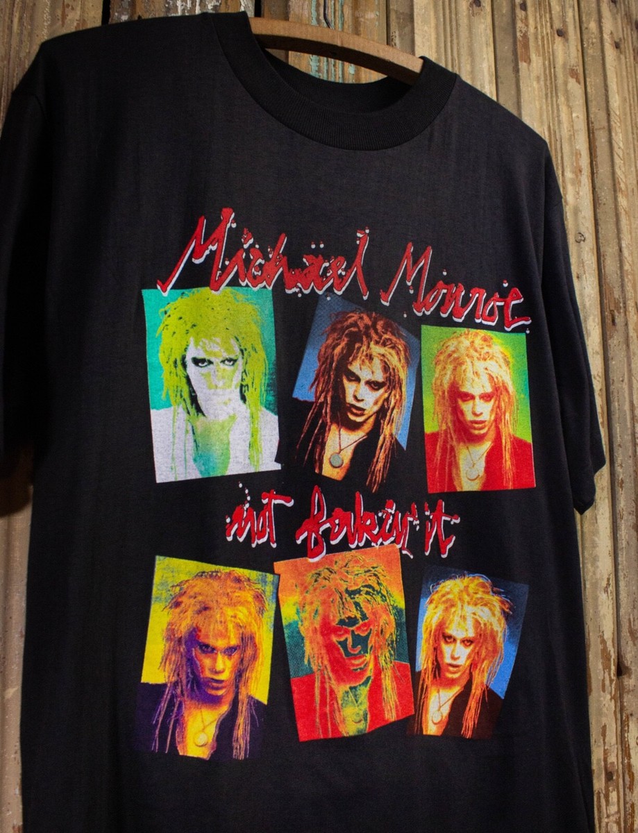 Michael Monroe Tシャツ - NOT FAKIN' IT Not Fakin' It – Tee - Michael Monroe