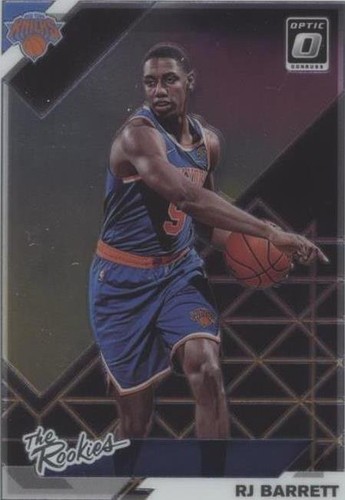RJ Barrett 2019 Panini Contenders Optic Silver Prizm 113 Auto SGC
