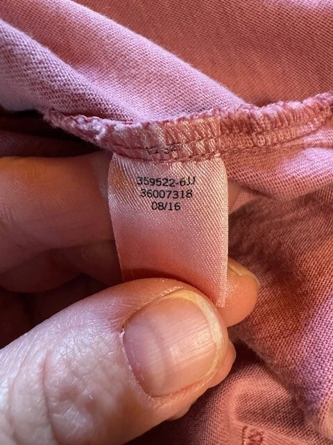 UNDERCOVER Felpa con cappuccio Victoria's Secret ROSA Campus logo maglietta tasca oversize MED EUC