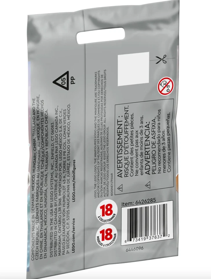 LEGO Disney 100 Oswald el Conejo Afortunado (71038) Nuevo Retirado Coleccionable CMF Foto 3 de 4