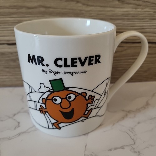 Mr Clever Wild & Wolf Roger Hargreaves Coffee Tea Mug Ceramic Thoip Sanrio 2017