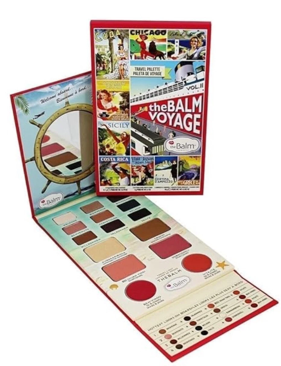 The Balm Voyage makeup palette!
Opens in a new window or tab