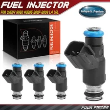 4pcs New Fuel Injector for Chevrolet Aveo Aveo5 2007-2008 L4 1.6L Gas 96487553