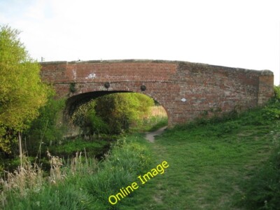 Photo 6x4 Bridge number 50 over the Grantham Canal Barkestone-le-Vale Bri c2011
