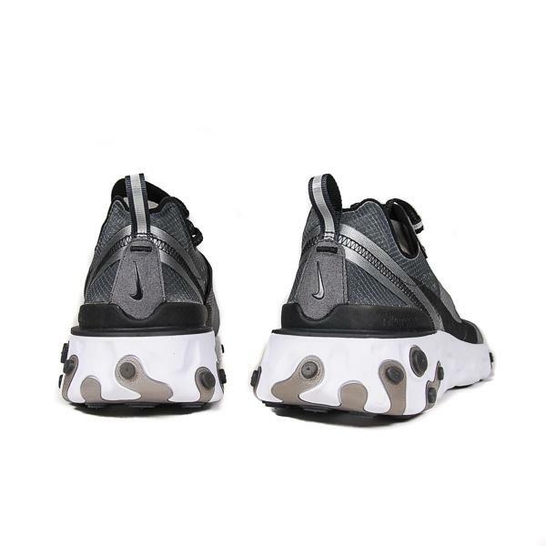 nike react element 87 anthracite on feet