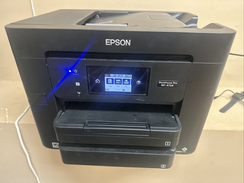 Epson WorkForce Pro WF-4734 All In One Printer Wi-Fi Print Scan Copy Fax Working - Picture 15 of 15