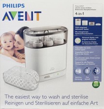 Philips AVENT® Stérilisateur électronique à vapeur 4 en 1 - 0% BPA [SCF286/02]