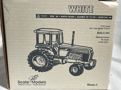 Scale Models "1992 White Fever Hesston KS" Workhorse 195 Tractor Duals, 1/16 NIB - Picture 4 of 5