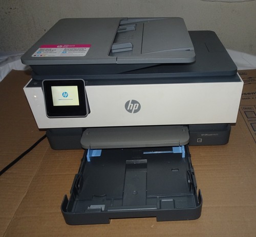 HP OfficeJet 8022 Wireless All-in-One Color Inkjet Printer 3UC65A Works Great - Picture 16 of 23