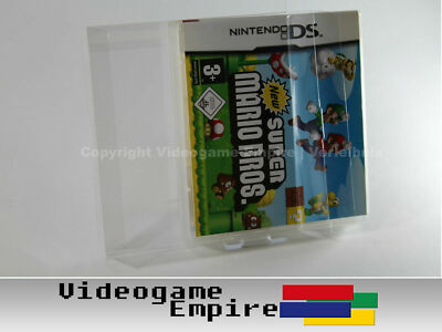 10x Schutzhüllen für Nintendo DS Spiele PAL OVP NDS Hüllen Box Protector 0,4mm